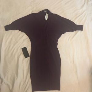 Bebe Fitted sweater dress